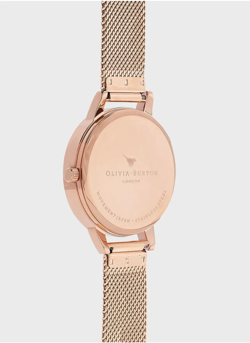 OLIVIA BURTON Abstract Florals Analog Watch