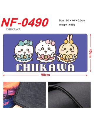 Chiikawa Jiyika Wow White Dumplings E-sports Game Big Mouse Pad Lock Edge Non-slip Keyboard Pad 40x90cm-Colour:40x90cm-Pattern:NF-0490 - pzsku/ZDA483E0AED4AC176EF32Z/45/1746226056/f519cc15-5971-46ca-894b-311c6e0b24f2