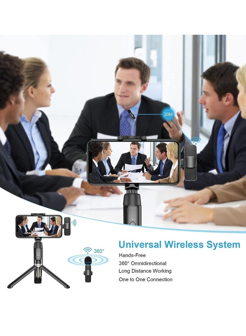 ELTRAZONE Professional Wireless Microphone (2 Pcs) | Ideal for USB-C, IPhone, Smartphones, IPads and Macs with USB-C port, Android devices, laptops with USB-C Port | Auto Noise Reduction - Image 4