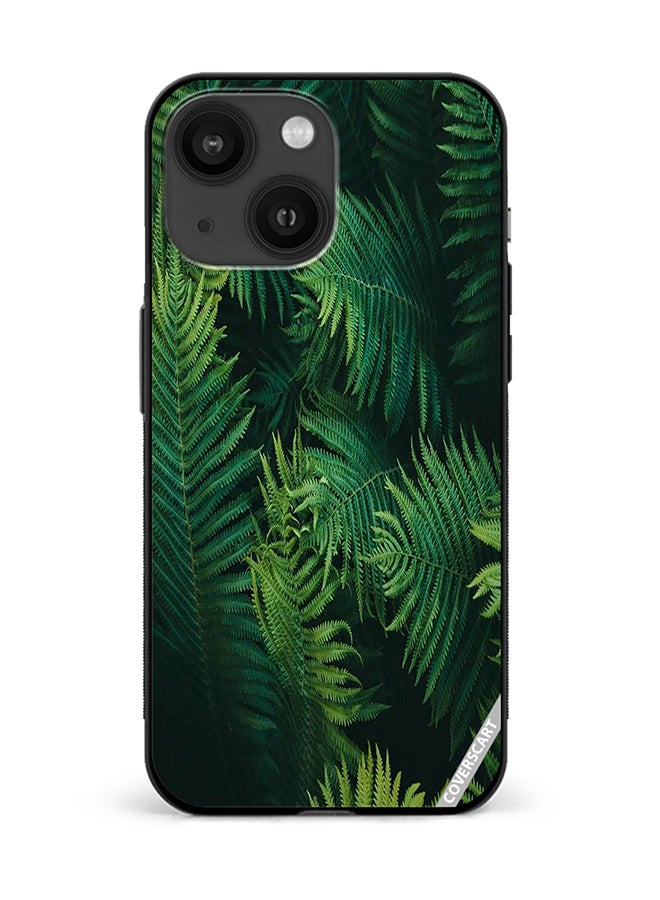 COVERSCART Protective Case Cover For Apple iPhone 15 Leaf Design Multicolour