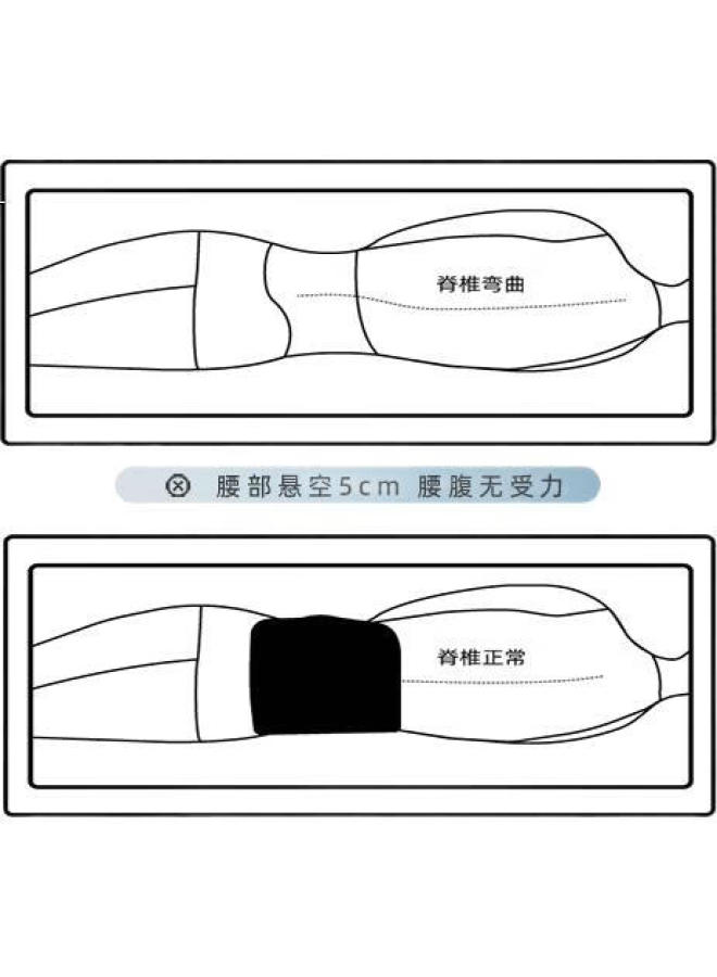 Fashuo Sleeping Back Support Belt For Herniated Disc, Lumbar Strain, Sleep Pillow, Lumbar Cushion, Backrest - Image 3