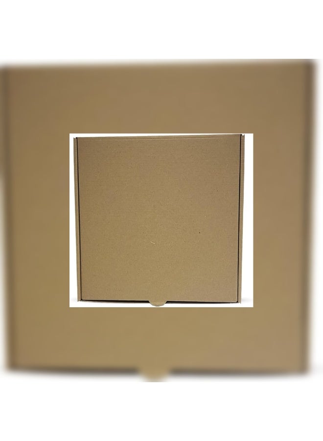 IDEAL PACK Disposable Food Boxes – 10 Pcs | 26 x 26 x 6.5 cm | Eco-Friendly Takeaway Packaging for Meals, Snacks, Catering & Delivery | Multipurpose Kraft Paper Food Containers - Image 3