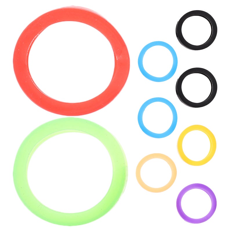 9PCS Key Covers Caps Silicone Key Covers for House Keys Coding Key Caps Covers Flexible Key Identifiers Key Caps Key Color Caps - Image 5