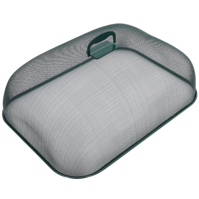 Kitchen Tabletop Food Dish Tent Fine Mesh Rectangular Food Protector Cutting Board Cover - Image 1