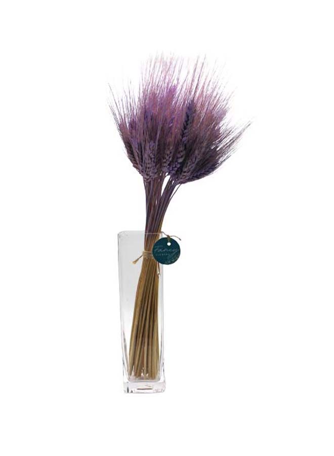 FANCY FLOWERS Fancy Dried Wheat sheaves Dry Wheat grass Bouquet Dried Wheat bundle Artificial  Wheat Dried flower Old  Lavender - Image 3
