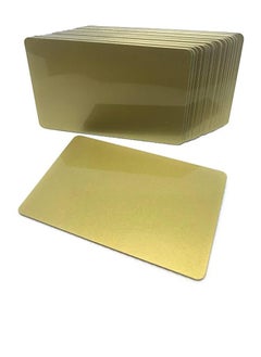 Generic Gold PVC Blank Card for Printing ID 250 Card  - Image 3