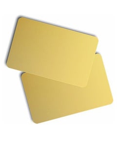 Generic Gold PVC Blank Card for Printing ID 250 Card  - Image 2