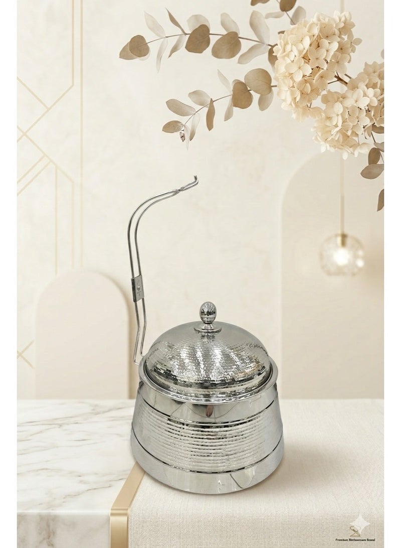 Generic420apple Elegant Food Warmer for Heating & Serving Food with Lid 4L - Image 2