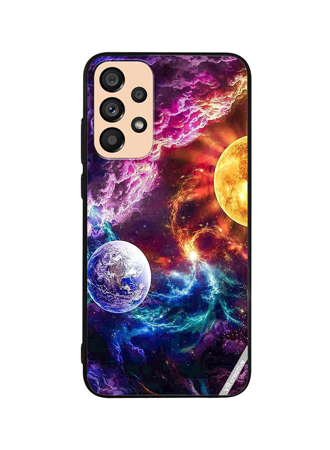 VR CREATIVE Protective Case Cover For Samsung Galaxy A53 5G Beautiful Galaxy Design Multicolour - Image 1