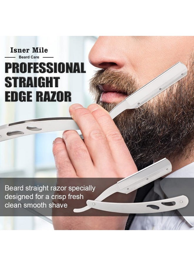 Comfy Mate - Isner Mile Beard Kit For Men Grooming & Trimming Tool Complete Set With Shampoo Wash Beard Care Growth Oil Balm Brush Comb Scissors & Storage Bag Perfect Gifts For Him Man Dad Father Boyfriend - Image 1