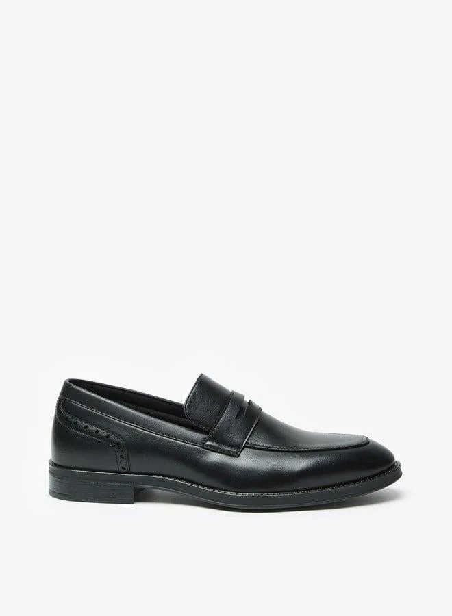 LBL by Shoexpress Solid Slip-On Loafers