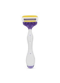 Furr Furr Body Shaving Razor For Women, Equipped with Vitamin E & Aloe Vera Pad, Advanced Nano Coated, Reusable for all skin types, Made in Japan - Pack of 2  - Image 3
