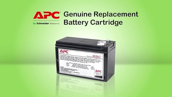 APC UPS Battery Replacement APCRBC154 for APC Back-UPS Models BE600M1, BE670M1, BN650M1, BN675M1 - Image 2