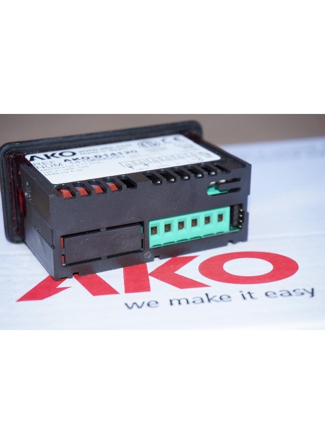 AKO Ako D14123 Control Panel All-Purpose Commercial Mounting Refrigeration Thermostat, Digital Controller - Image 4