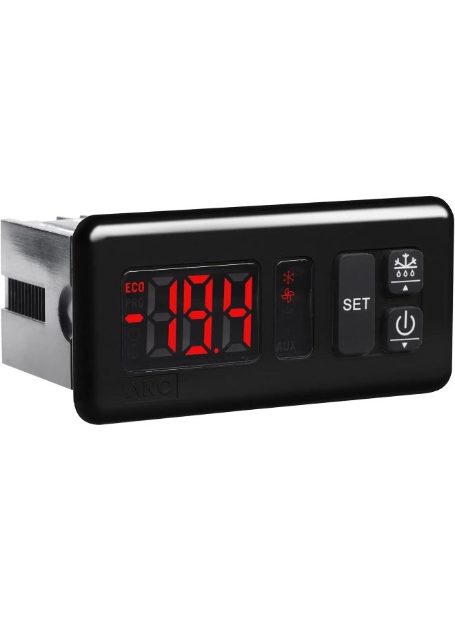 AKO Ako D14123 Control Panel All-Purpose Commercial Mounting Refrigeration Thermostat, Digital Controller - Image 1