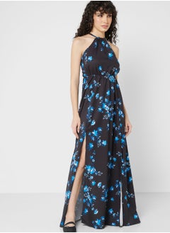 Strappy Printed Dress