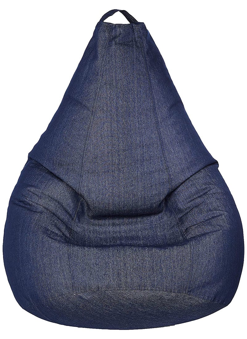 caddyFull caddyFull XXXL Bean Bags with Beans Dark Blue Denim 