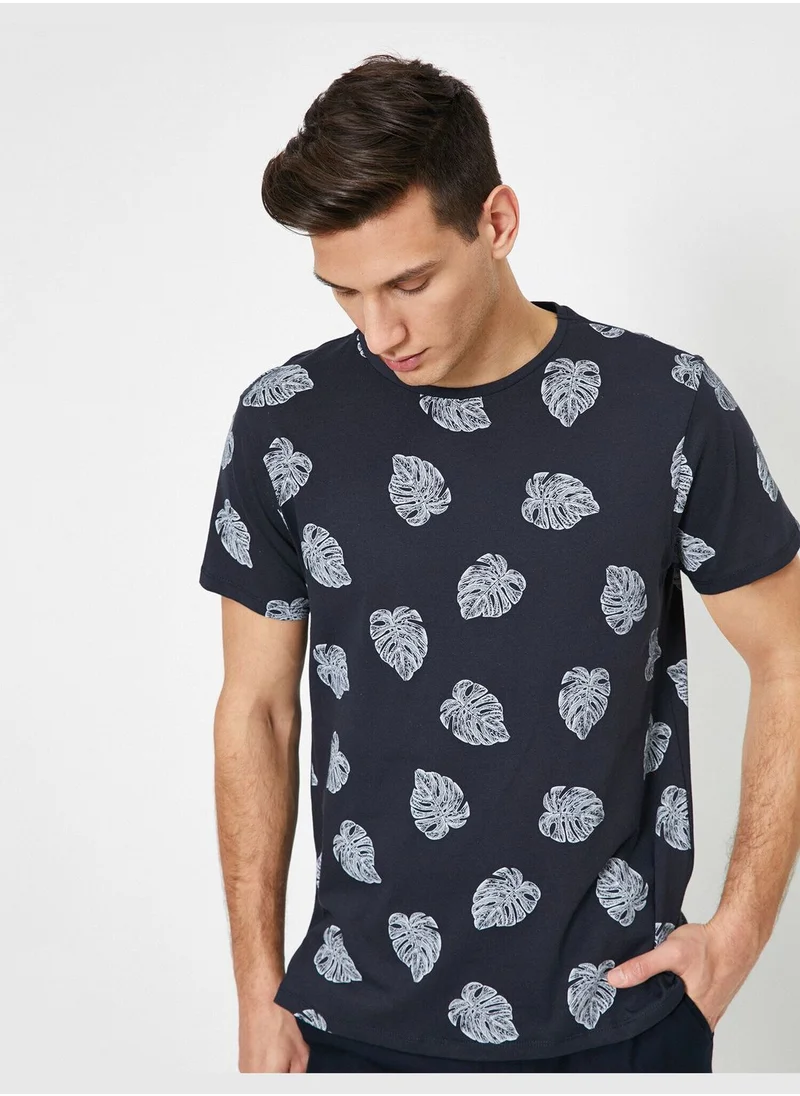 KOTON Patterned T-Shirt