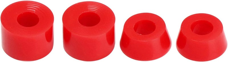 كلاراكو 4 قطع من جلبات محاور ألواح التزلج الناعمة 92A، مقاس 11x16 مم، محاور 7 بوصة، جلبات مخروطية، طقم ممتص صدمات، ملحقات تثبيت - Image 3