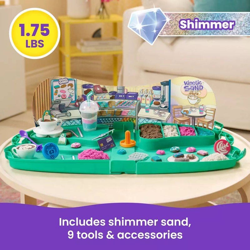 Kinetic Sand مجموعة لعب كافيه رمال كينيتك (793 جرام) - Image 2