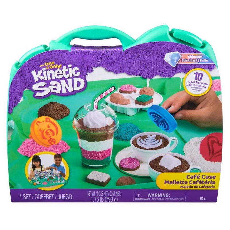 Kinetic Sand مجموعة لعب كافيه رمال كينيتك (793 جرام) - Image 1