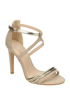 ELLA High Heel Sandal With Metallic Straps 