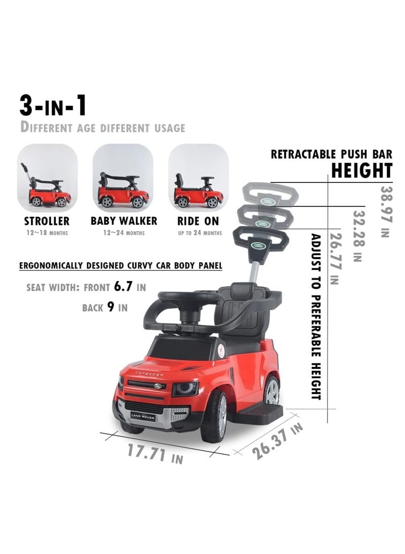 Land Rover Defender 90 Push Car - Red - pzsku/ZDA494EB2FA777E168B6FZ/45/_/1708607363/9b72d033-2c7a-4809-b5fe-5cd83c447425