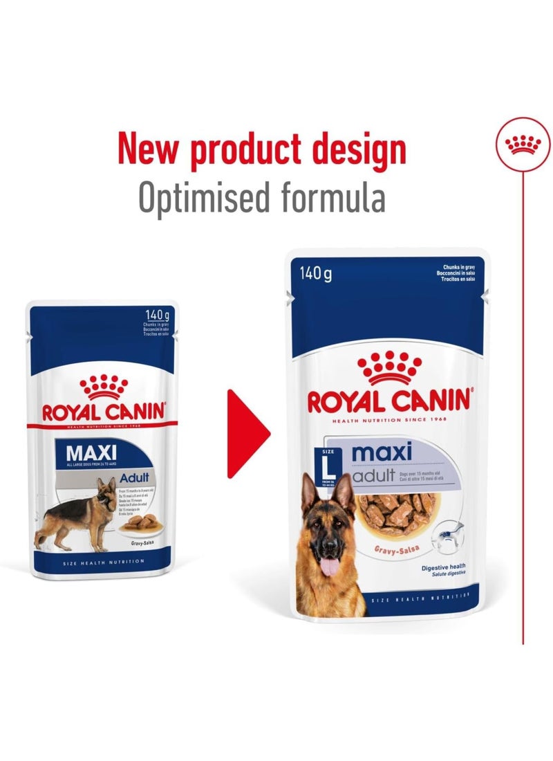 ROYAL CANIN أكياس طعام رطب للكلاب الكبيرة للبالغين ماكسي - Image 5