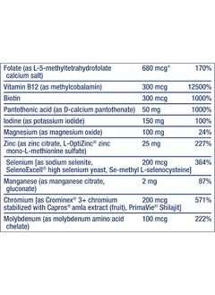 Life Extension Two-Per-Day High Potency Multi-Vitamin & Mineral Supplement - 120 tablets  - Image 3