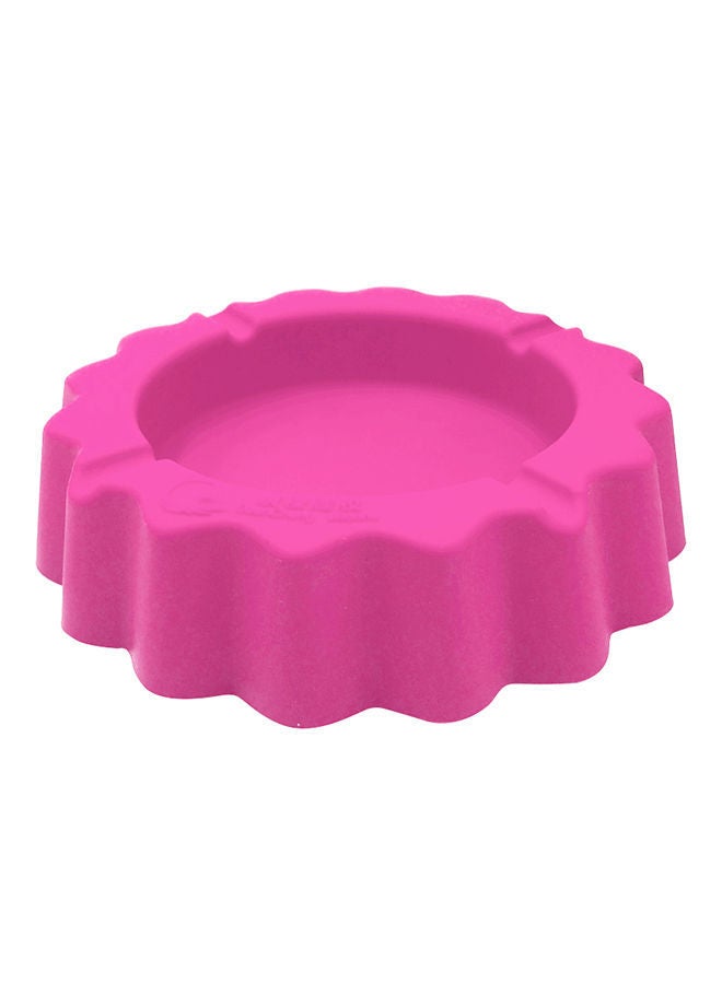 NIBEMINENT Silicone Ashtray Holder Red 0.152kg - Image 1