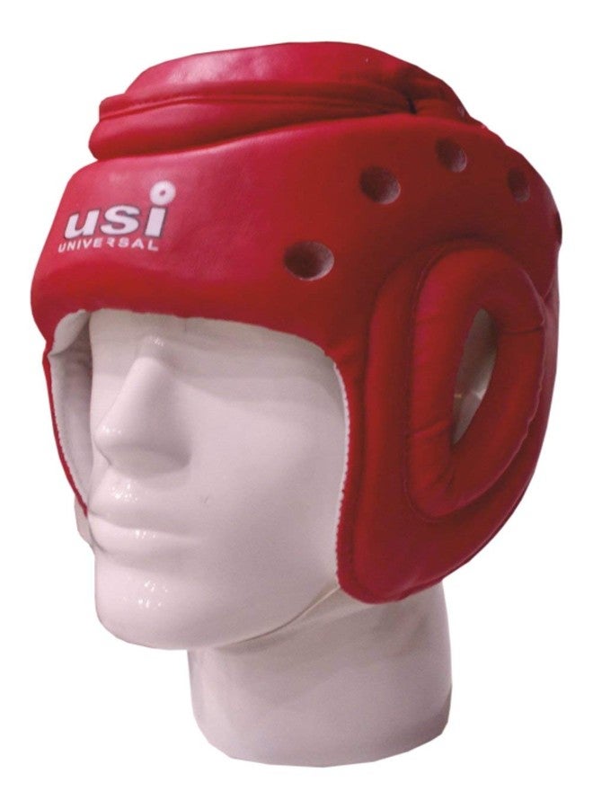USI Taekwondo Head Guard, L (Red) - Image 5