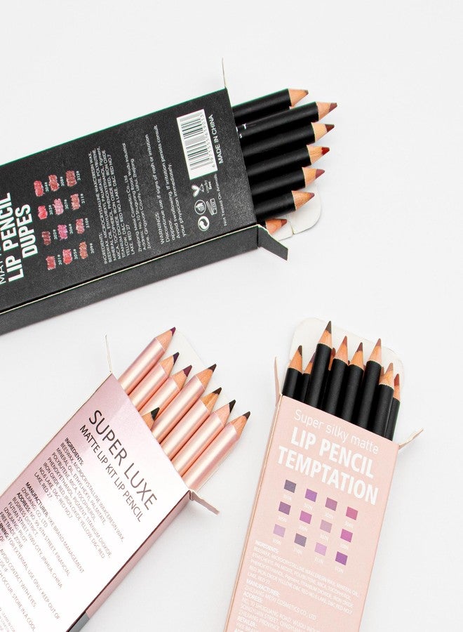 SHCOETY Matte Lip Liner Set, 36 Pieces Waterproof Lip Pencils,Assorted Colors - Image 2