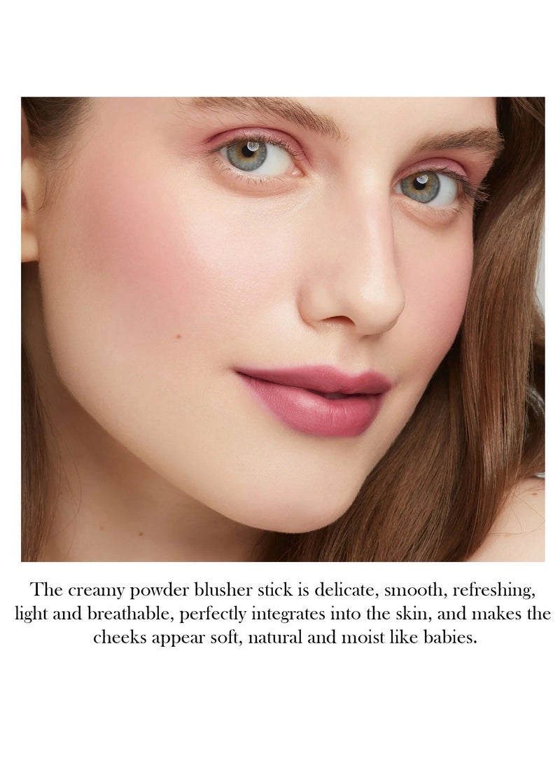EELHOE - Blush Stick | Lightweight Natural No-Makeup Look, Brightening Contour, 3D Highlight, Waterproof Multi-Function Blush Stick - Image 1