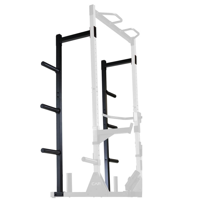 CAP Barbell Dip Station Attachment for FM-CS7000F/FM-905Q Series Power Rack Exercise Stand, black (FM-DIP) - Image 1