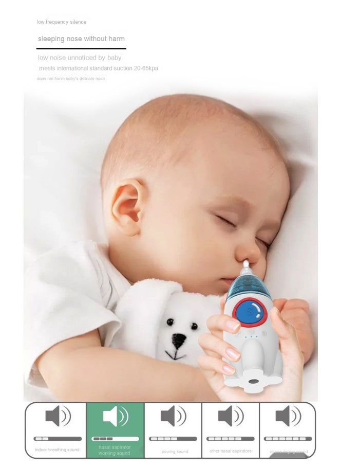 Generic Electric Baby Nasal Aspirator - Powerful Split Design for Fresh Breathing Enjoyment  - Image 5
