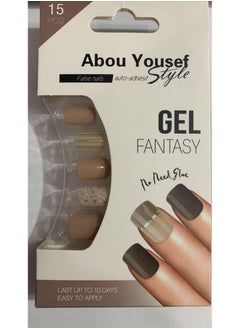 Abou Yousef Style ABOU YOUSEF FALSE NAILS GEL FANTASY 88-AY002  - Image 1
