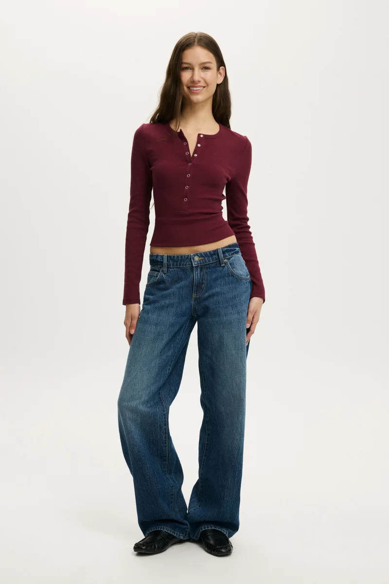 Cotton On Blake Henley Long Sleeve