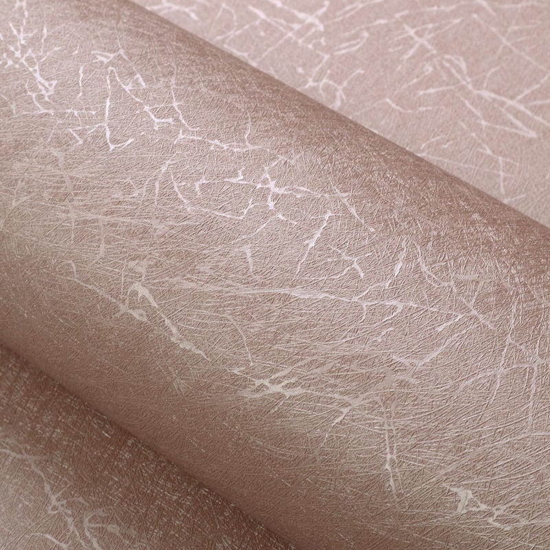 GloryTik Pink Silk Peel and Stick Wallpaper Textured Contact Paper Self Adhesive Removable Thicken Wall Paper for Bedroom Walls Cabinet Decoration Vinyl Rolls 17.3"X118" - Image 5