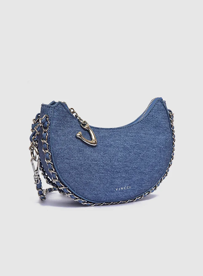 Vincci Chain Detailed Shoulder Bag