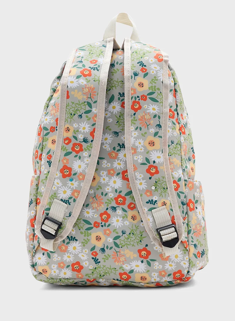 Ginger 3 Piece Set Laptop Backpack, Lunch Bag And Pencil Case