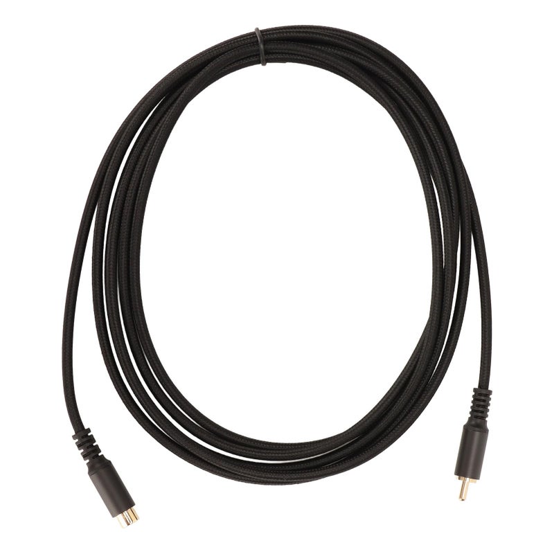 Premium Digital Analog Coaxial Extension Cable Cord for HDTV Subwoofer Speaker Size 1 - Image 4