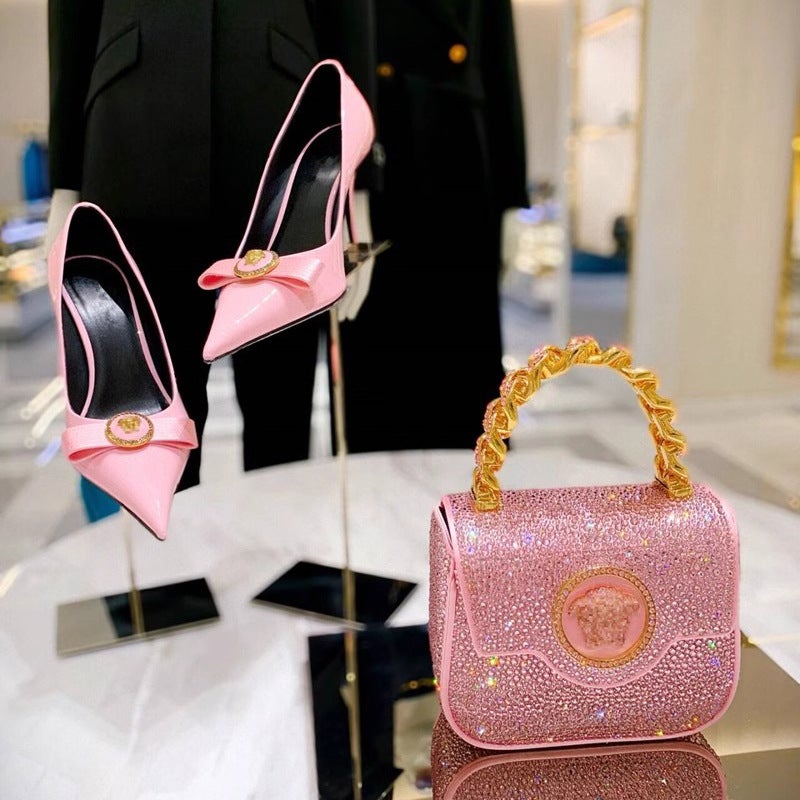 Size 32-45 French Girl'S Small Shoes Niche Design Pointed Toe Stiletto All-Match High-Heeled Shoes For Women - Image 5