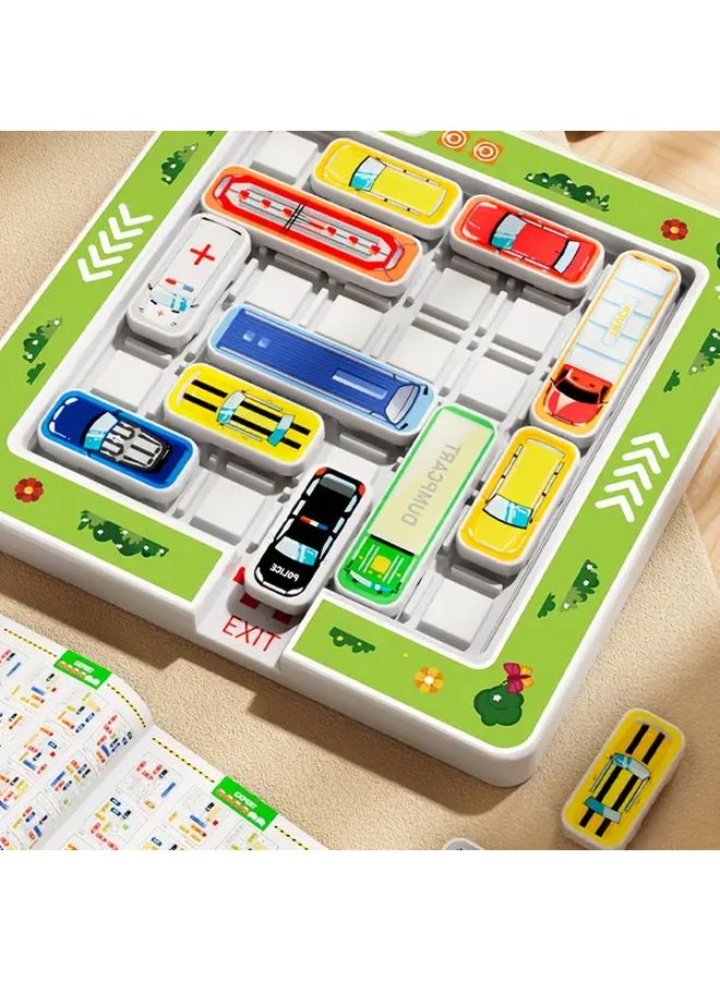 22Pcs Kids Traffic Puzzle Game With Interlocking Car Models And Road System Educational Building Blocks Toy For Brain Development - Image 2