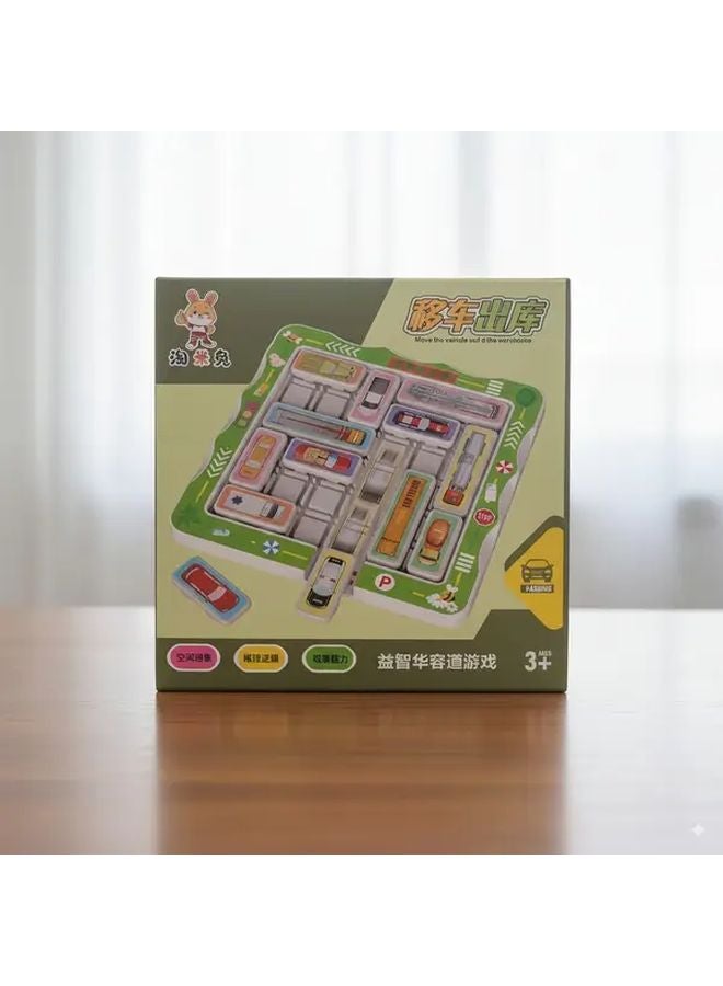 22Pcs Kids Traffic Puzzle Game With Interlocking Car Models And Road System Educational Building Blocks Toy For Brain Development - Image 1