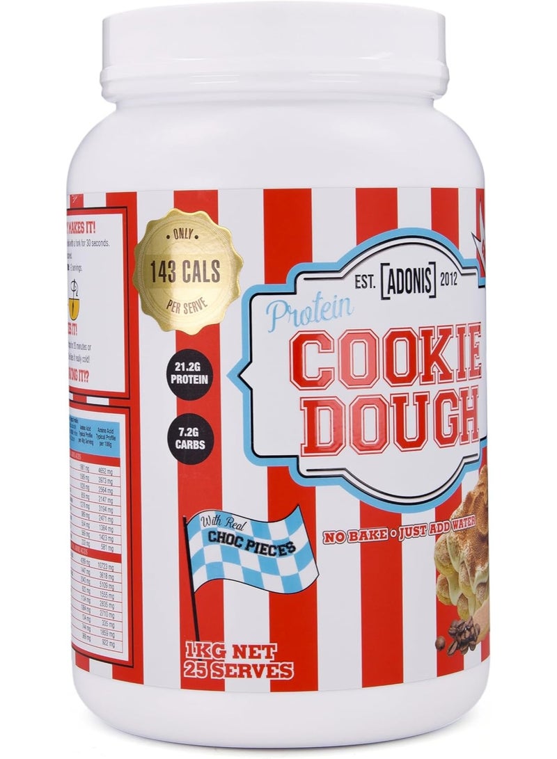 Adonis Tiramisu Flavor Protein Cookie Dough 1 kg - Image 3