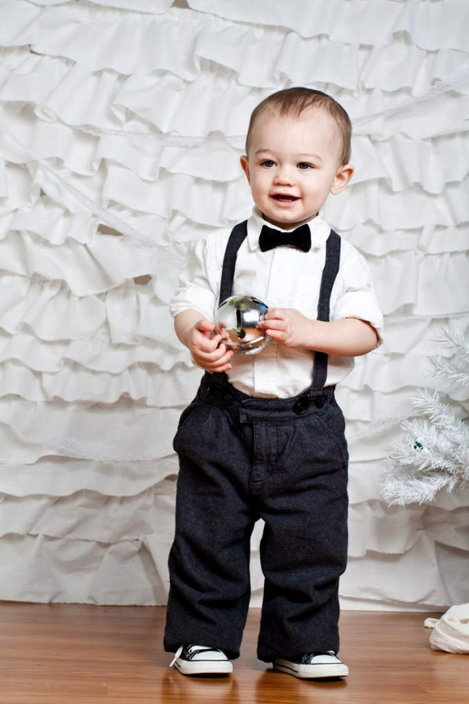 RR DESIGN suspenders for boys, kids,men and women (black, large men size) - Image 4