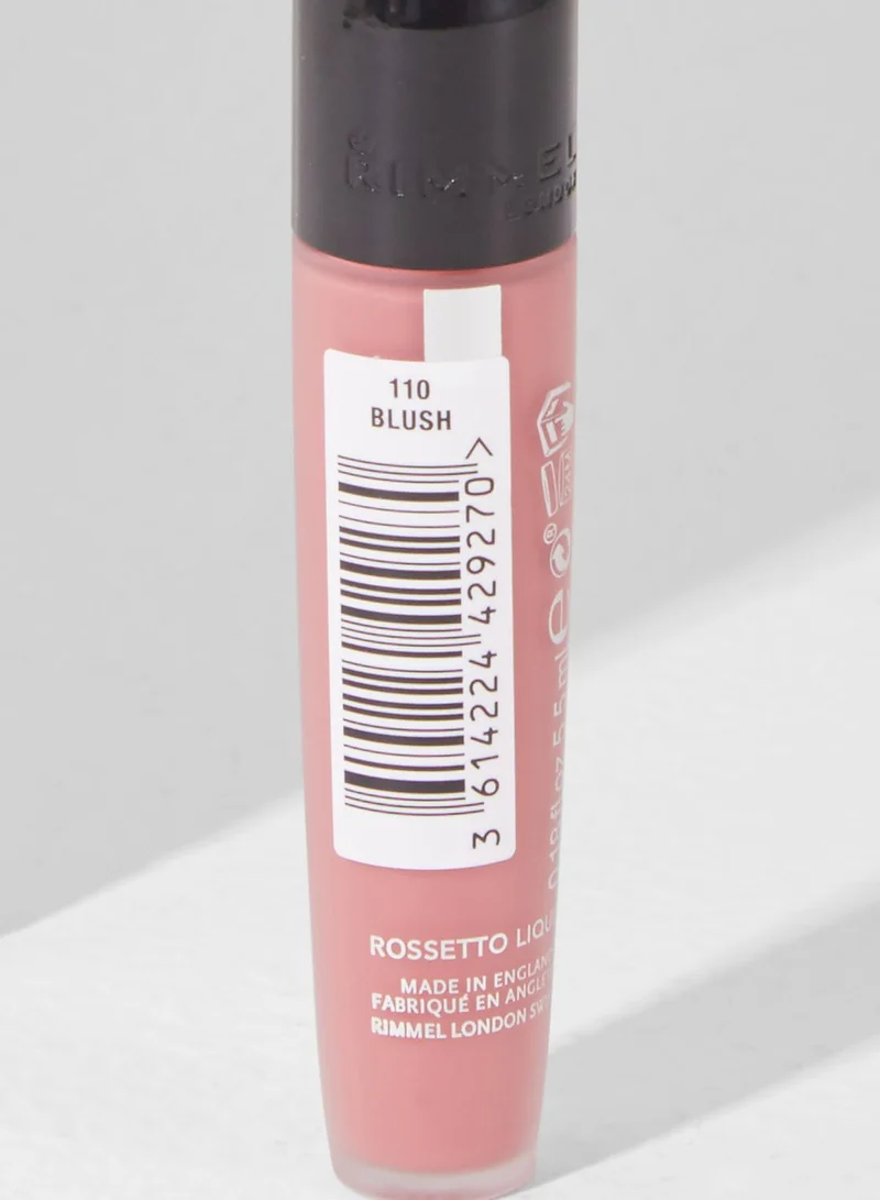 RIMMEL LONDON Rimmel Stay Matte Liquid Lip Colour – 110 – Blush, 5.5ml
