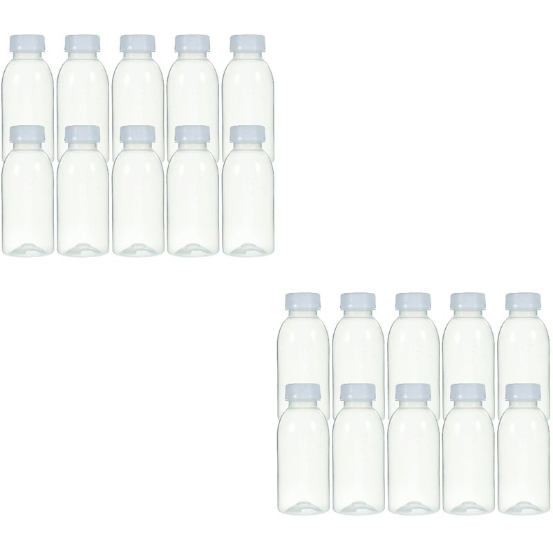 20 Pcs Drinking Bottles (Transparent) - Image 2