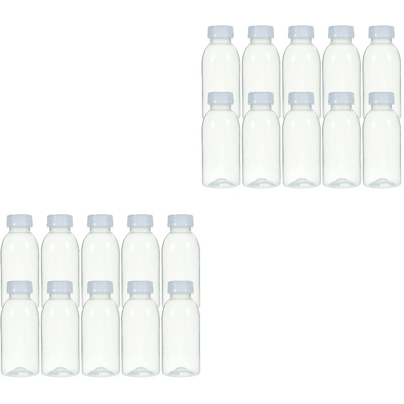 20 Pcs Drinking Bottles (Transparent) - Image 5