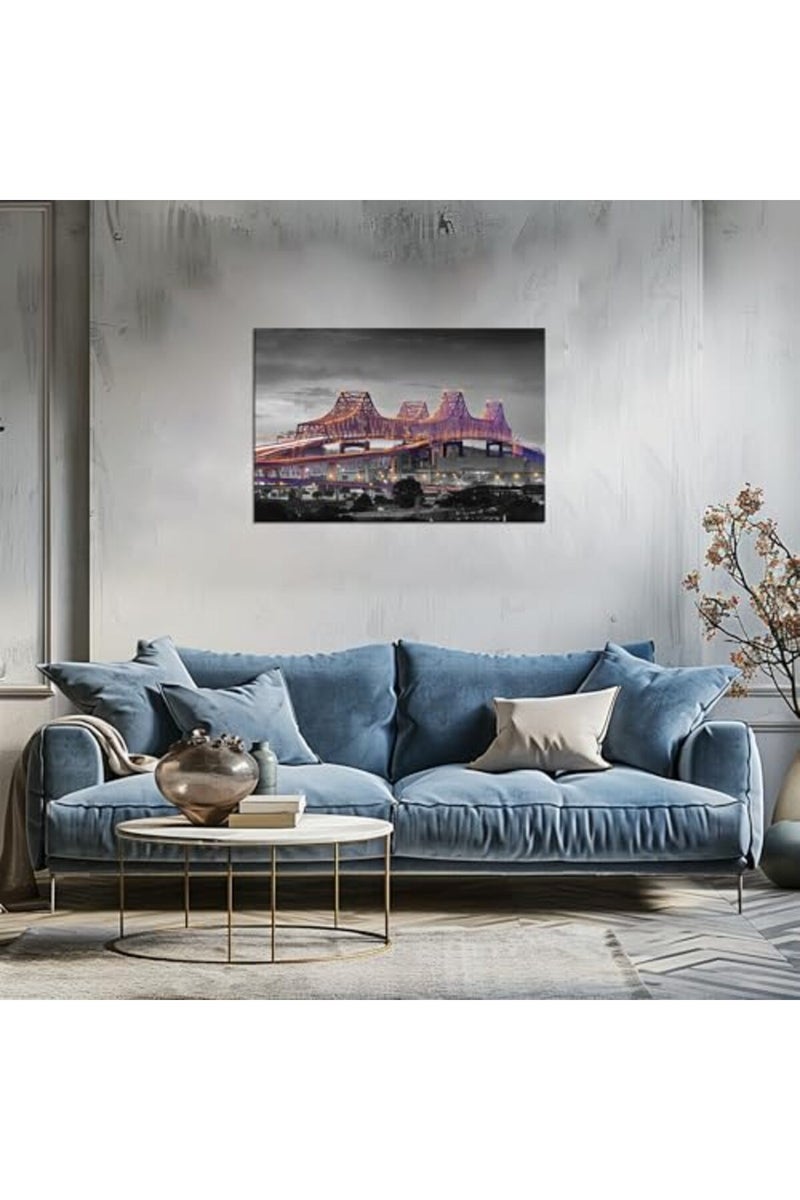 Artbrush Tower New Orleans Canvas Wall Art - Image 4